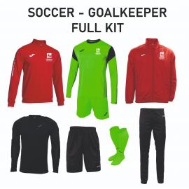 SOCCER - GOALKEEPER FULL KIT (TRAINING+UNIFORM)