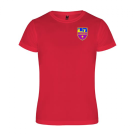 Camiseta Entrenamiento Futbol Roja