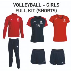 Volleyball - Girls Full Kit Shorts (Training + Uniform)